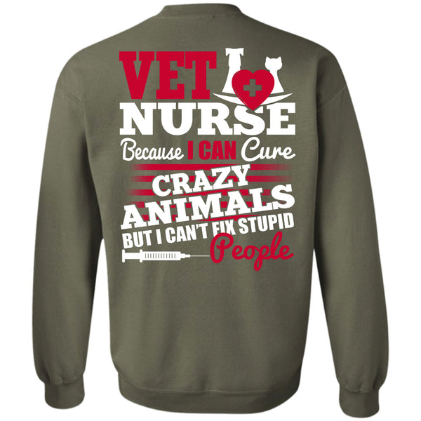 Crazy Animals T Shirt, I Love Nurse Sweatshirt