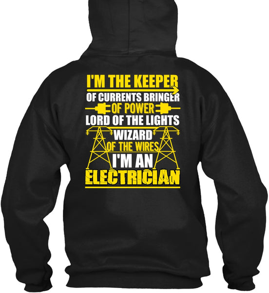 I'm An Electrician T Shirt, Lord Of The Lights T Shirt