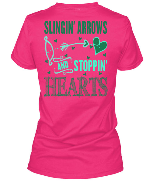 Slinging Arrows And Stopping Hearts T Shirt, Being A Husband T Shirt