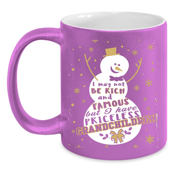I Have Priceless Grandchildren Coffee Mug, Christmas Gift For Grandparent Coffee Cup