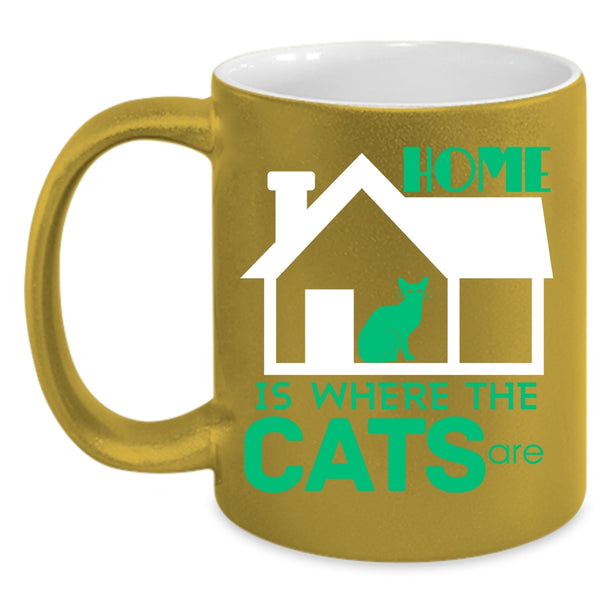 Home Is Where The Cats Are Mug, My Cats Cup
