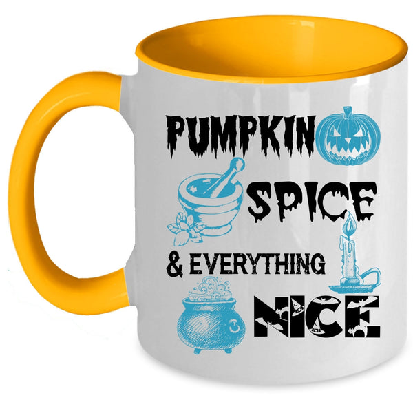 Everything Nice Coffee Mug, Pumpkin Spice Accent Mug