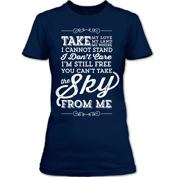 A black t-shirt with the shopify logo