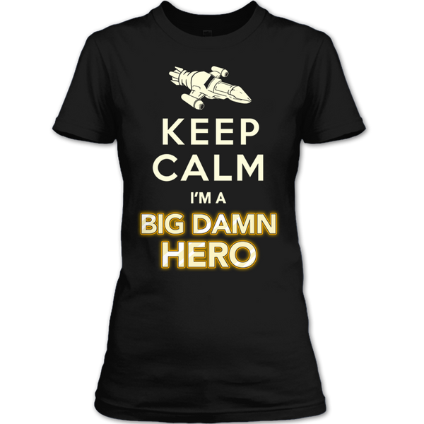 A black t-shirt with the shopify logo