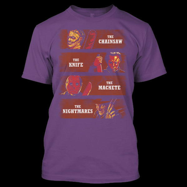 A black t-shirt with the shopify logo