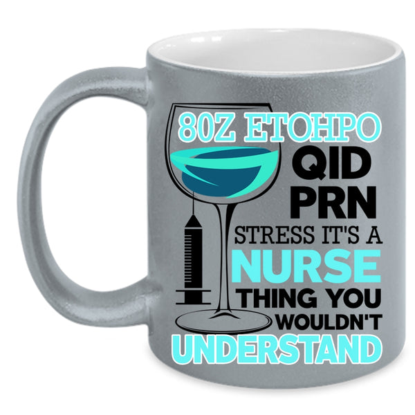 Cute Nurse Coffee Mug, It's A Nurse Thing Accent Mug