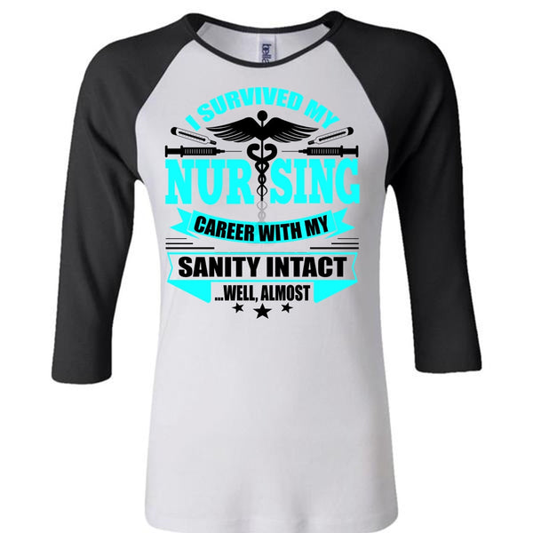I Survived My Nursing T Shirt, I Love Nursing T Shirt, Awesome T-Shirts