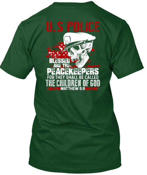 US Police T Shirt, The Children Of God T Shirt