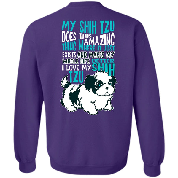 I Love My Shih Tzu T Shirt, My Dog Sweatshirt