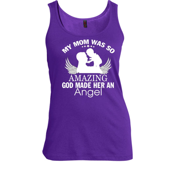My Mom Was So Amazing T Shirt, Dog Made Her And Angel Tank Top