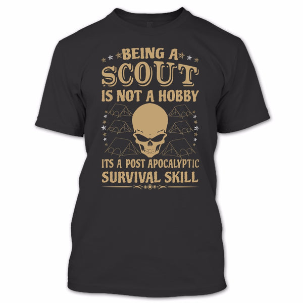 A black t-shirt with the shopify logo