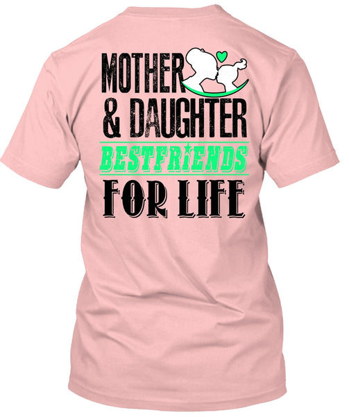 Mother And Daughter Best Friends T Shirt, I Love Mom T Shirt
