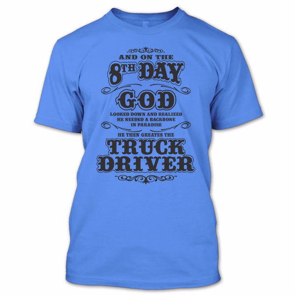 A black t-shirt with the shopify logo