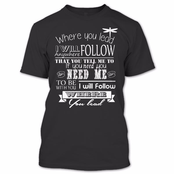 A black t-shirt with the shopify logo