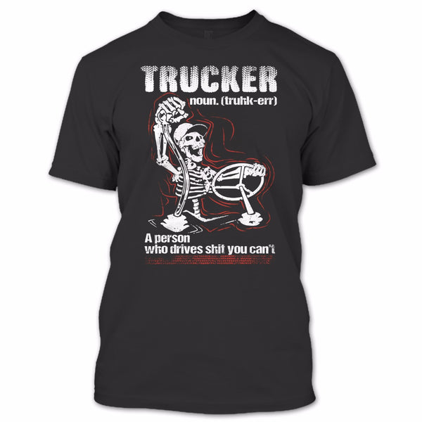 A black t-shirt with the shopify logo