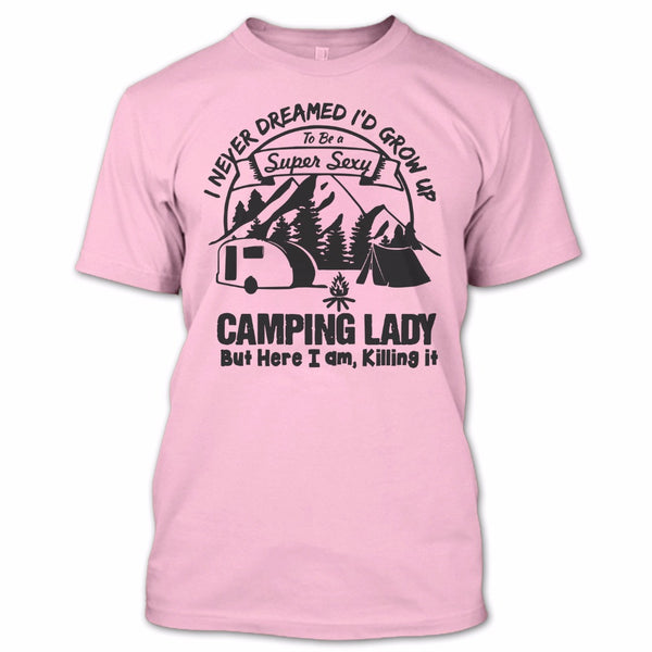 A black t-shirt with the shopify logo