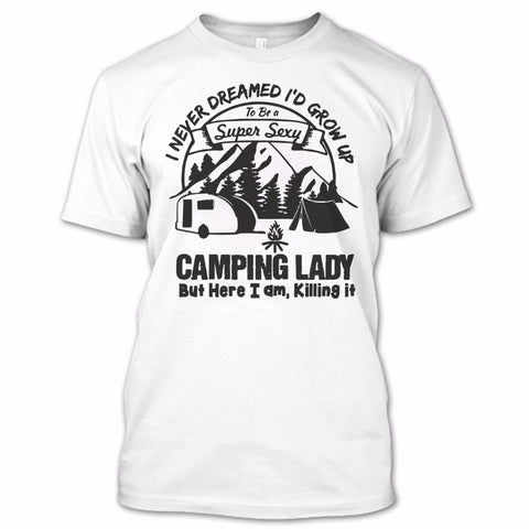 A black t-shirt with the shopify logo