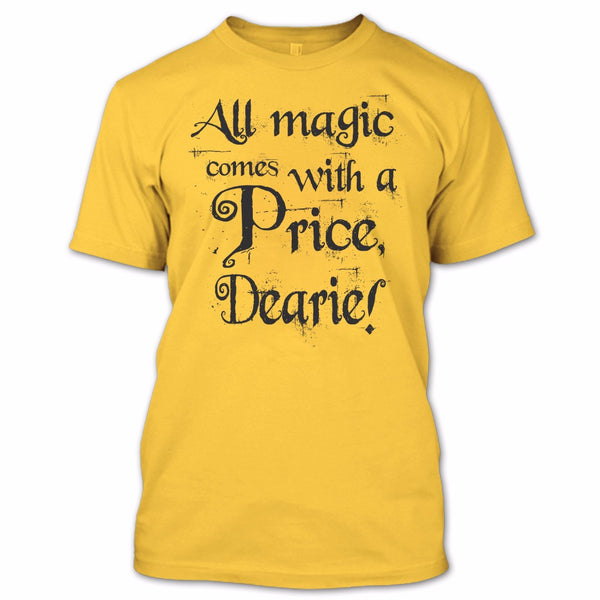 A black t-shirt with the shopify logo