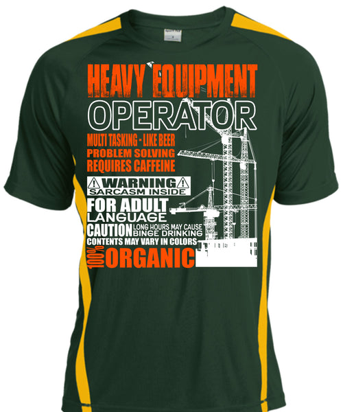 Heavy Equipment Operator T Shirt, Problem Solving T Shirt, Cool Shirt