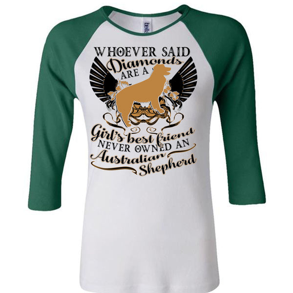 Diamonds Are A Girl's Best Friend T Shirt, I Love My Dog T Shirt, Awesome T-Shirts