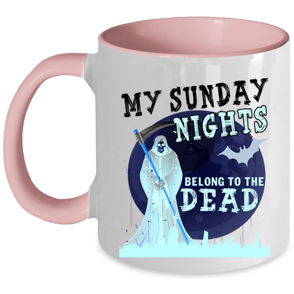 Funny Saying Coffee Mug, My Sunday Nights Accent Mug