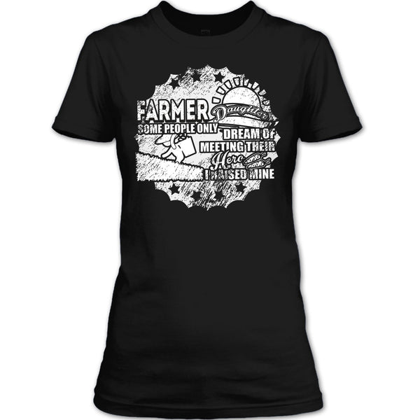 Farmer Daughter T Shirt, Awesome Farmer Daughter T Shirt