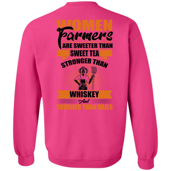 I Love Farming T Shirt, Women Farmers Are Sweeter Sweatshirt