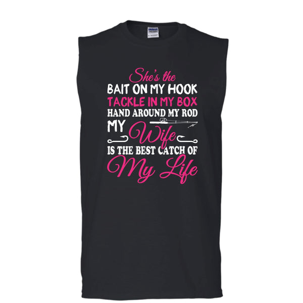 A black t-shirt with the shopify logo