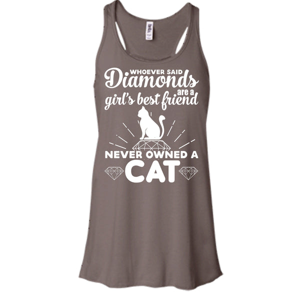 A Girl's Best Friend Never Owed A Cat Shirt, Cute Cat Shirt