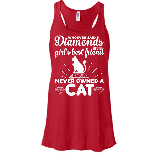 A Girl's Best Friend Never Owed A Cat Shirt, Cute Cat Shirt