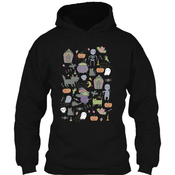 A black t-shirt with the shopify logo