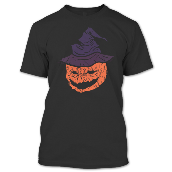 A black t-shirt with the shopify logo