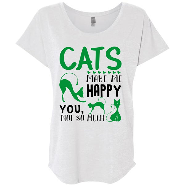 Cats Make Me Happy T Shirt, I Love Cat T Shirt, Favorite T Shirt