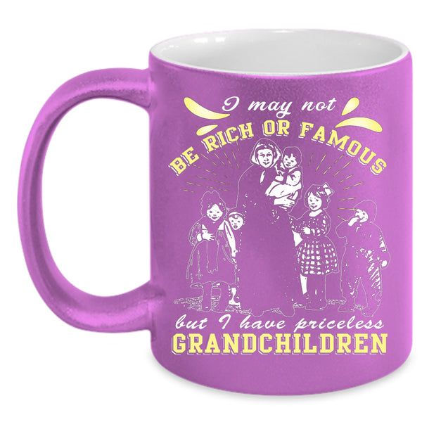 I Have Priceless Grandchildren Coffee Mug, Cute Grandparent Coffee Cup