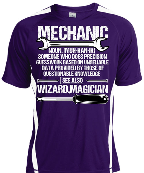 Does Precision Guesswork T Shirt, Being A Mechanic T Shirt, Cool Shirt