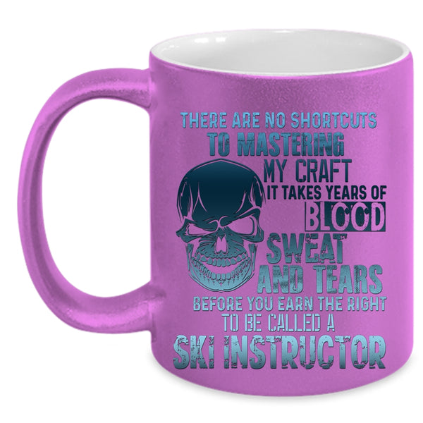 Awesome Ski Instructor Coffee Mug, To Be Called A Ski Instructor Accent Mug