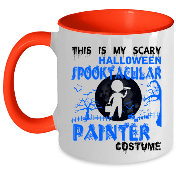 Scary Coffee Mug, My Scary Halloween Spooktacular Painter Accent Mug