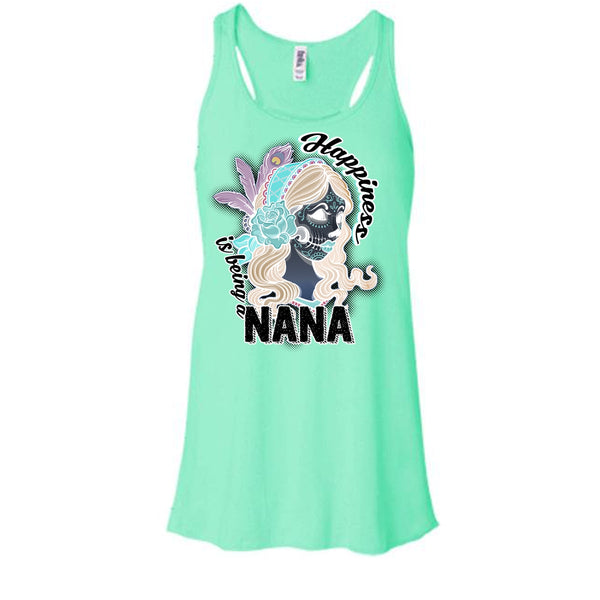 Happiness Is Being A Nana T Shirt, Gift For Nana Tank Top