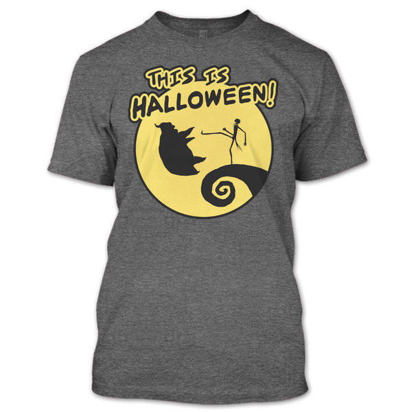 A black t-shirt with the shopify logo