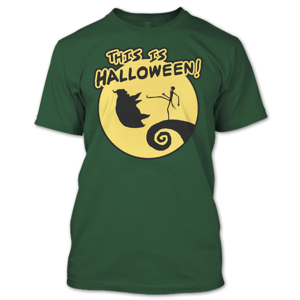 A black t-shirt with the shopify logo