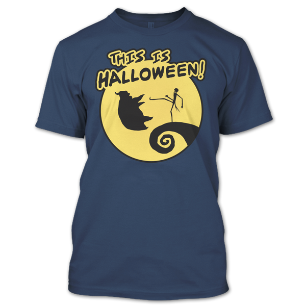 A black t-shirt with the shopify logo