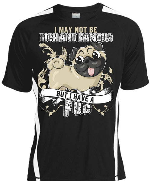 A black t-shirt with the shopify logo