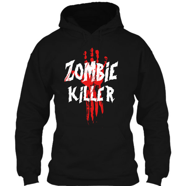 A black t-shirt with the shopify logo