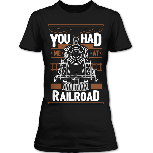 A black t-shirt with the shopify logo