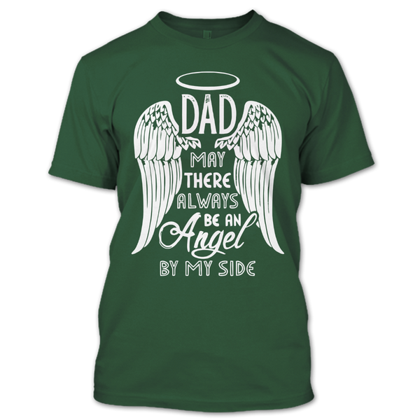 A black t-shirt with the shopify logo