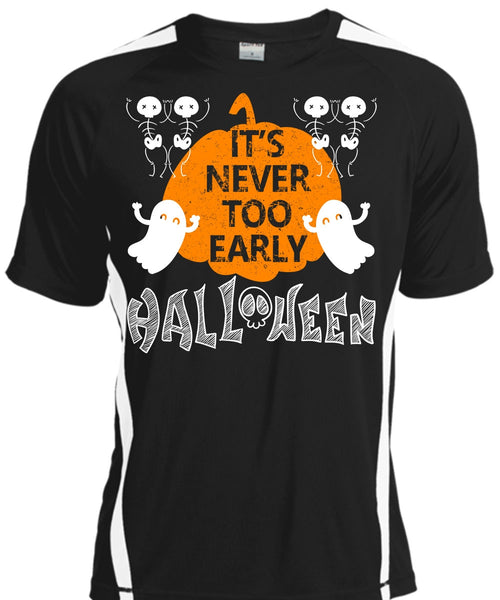 A black t-shirt with the shopify logo