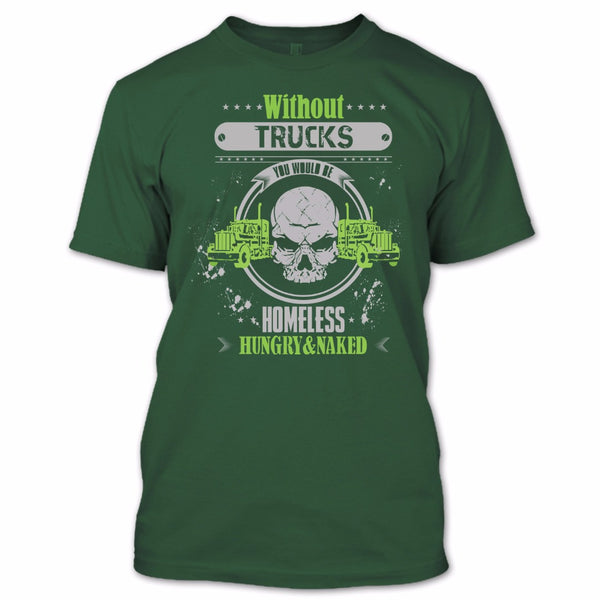 A black t-shirt with the shopify logo