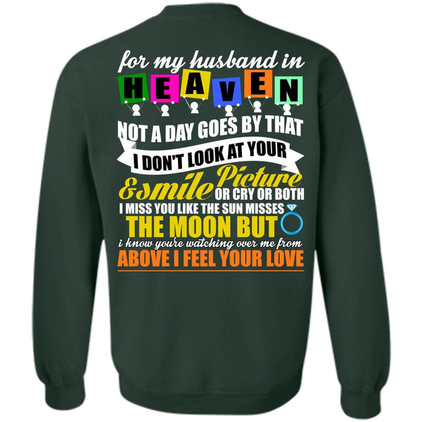 Smile Picture T Shirt, I Love Husband Sweatshirt