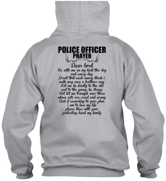 Police Officer Prayer T Shirt, I Love Police T Shirt