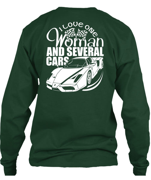 I Love One Woman And Several Cars T Shirt, Being A Driver T Shirt